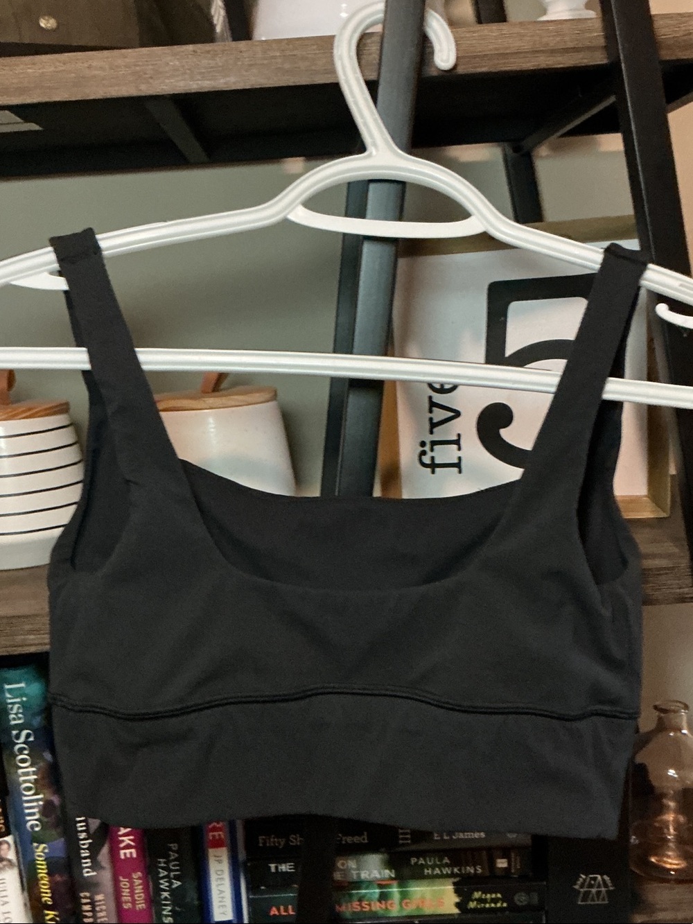 Skims square neck Black Women's Bra - Picture 2 of 3